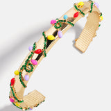 That’s Watts Up Cuff Bracelet - Gold/Multi