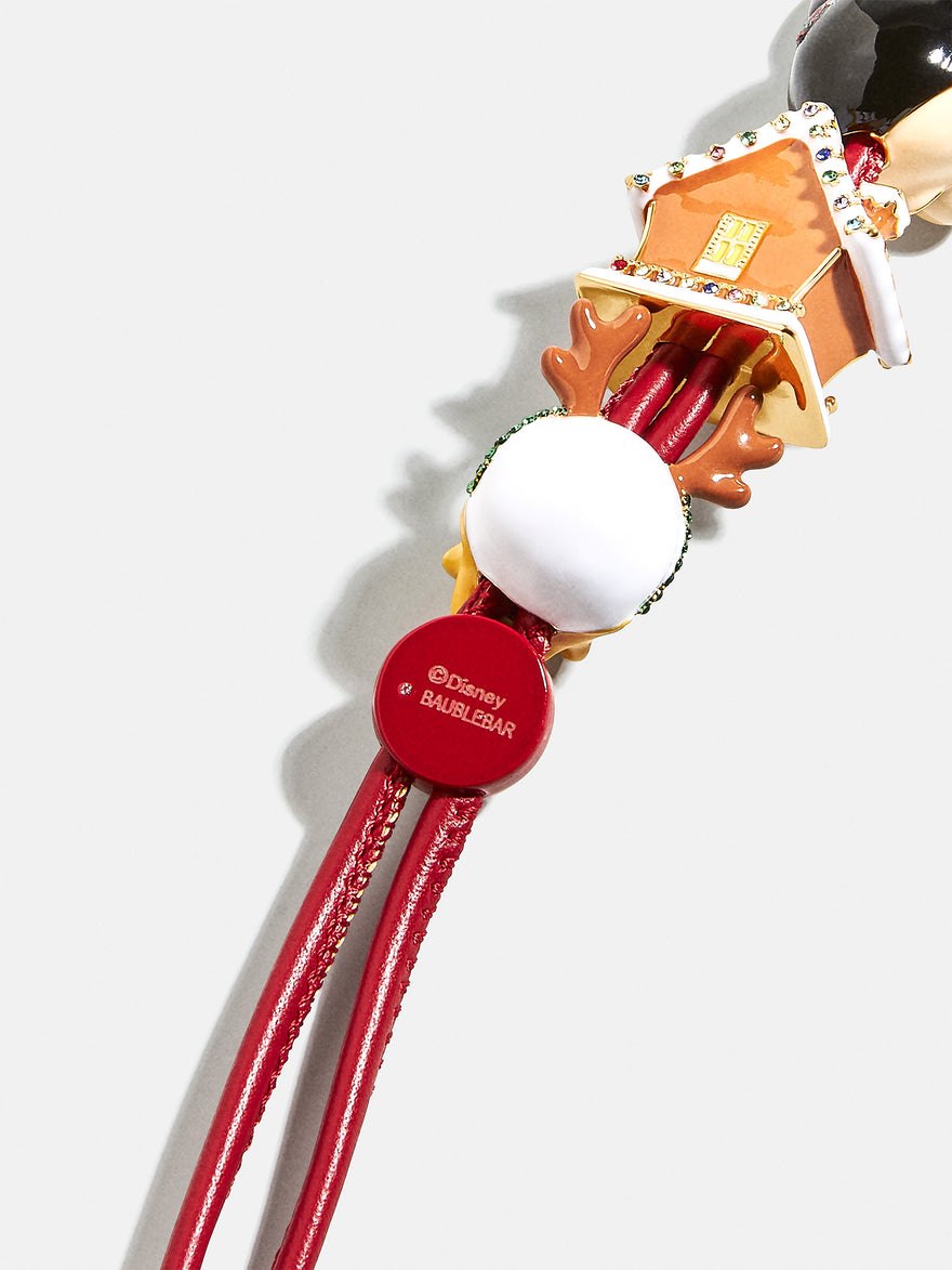 Disney Christmas Friends Forever Bag Charm - Red