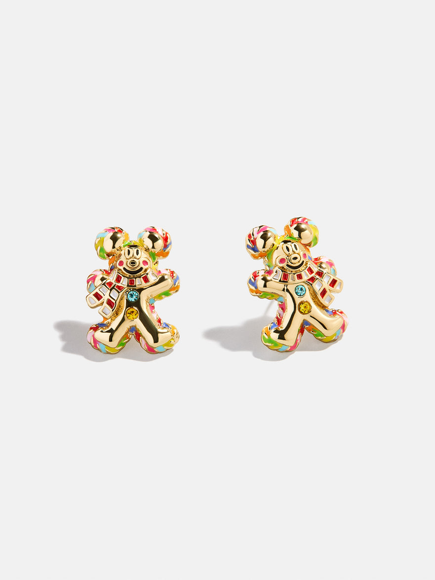 Disney Mickey Mouse Gingerbread Earrings - Disney Gingerbread Man