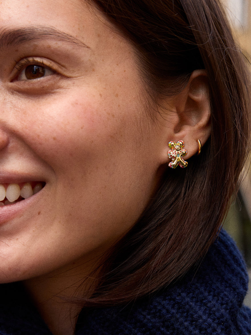 Disney Mickey Mouse Gingerbread Earrings - Disney Gingerbread Man