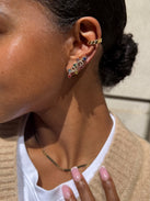 Disney Mickey Mouse Christmas Lights Crawler Earrings - Holiday Lights