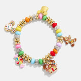 Disney Mickey Mouse Gingerbread Charm Bracelet - Multi