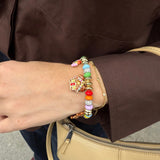 Disney Mickey Mouse Gingerbread Charm Bracelet - Multi
