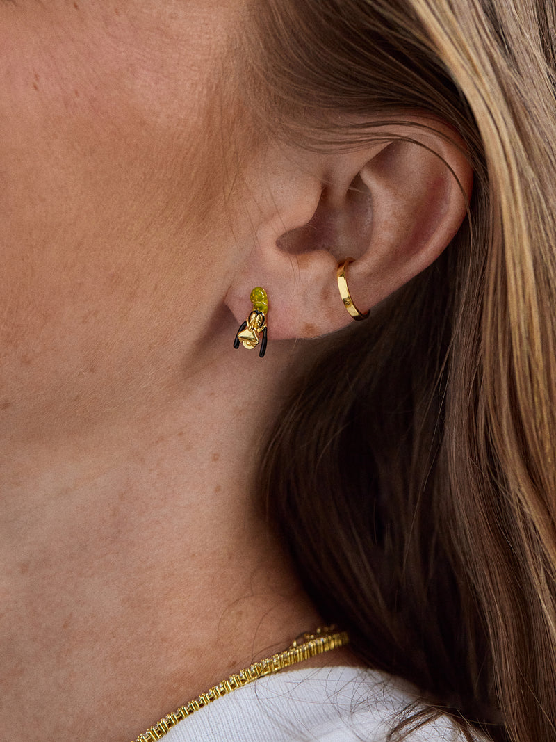 BaubleBar Disney Goofy 18K Gold Plated Sterling Silver Crystal Studs - Goofy - 
    18K gold plated sterling silver earrings
  
