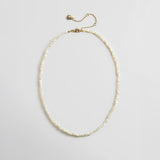 Mini Semi-Precious Necklace - Mother of Pearl
