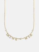 14K Gold Custom Multi Name Necklace - 2 Names