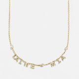 14K Gold Custom Multi Name Necklace - 2 Names