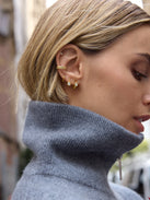 Eve 18K Gold Earrings - Gold/Pavé