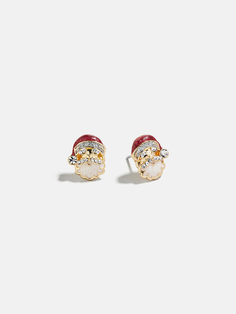 Santa Baby Stud Earrings - Santa Claus