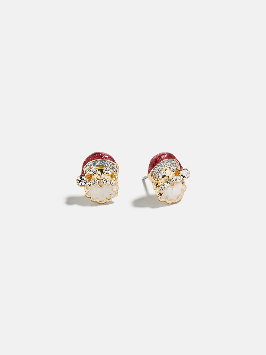 Santa Baby Stud Earrings - Santa Claus