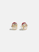 Santa Baby Stud Earrings - Santa Claus