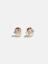 BaubleBar Santa Baby Stud Earrings - Santa Claus - 
    Christmas holiday earrings 
  
