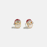 Santa Baby Stud Earrings - Santa Claus