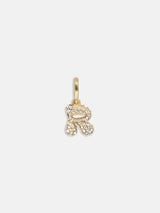 BaubleBar Pavé Bubble Initial Cluster Charm  - R - 
    Letter Charm for necklaces and bracelets
  
