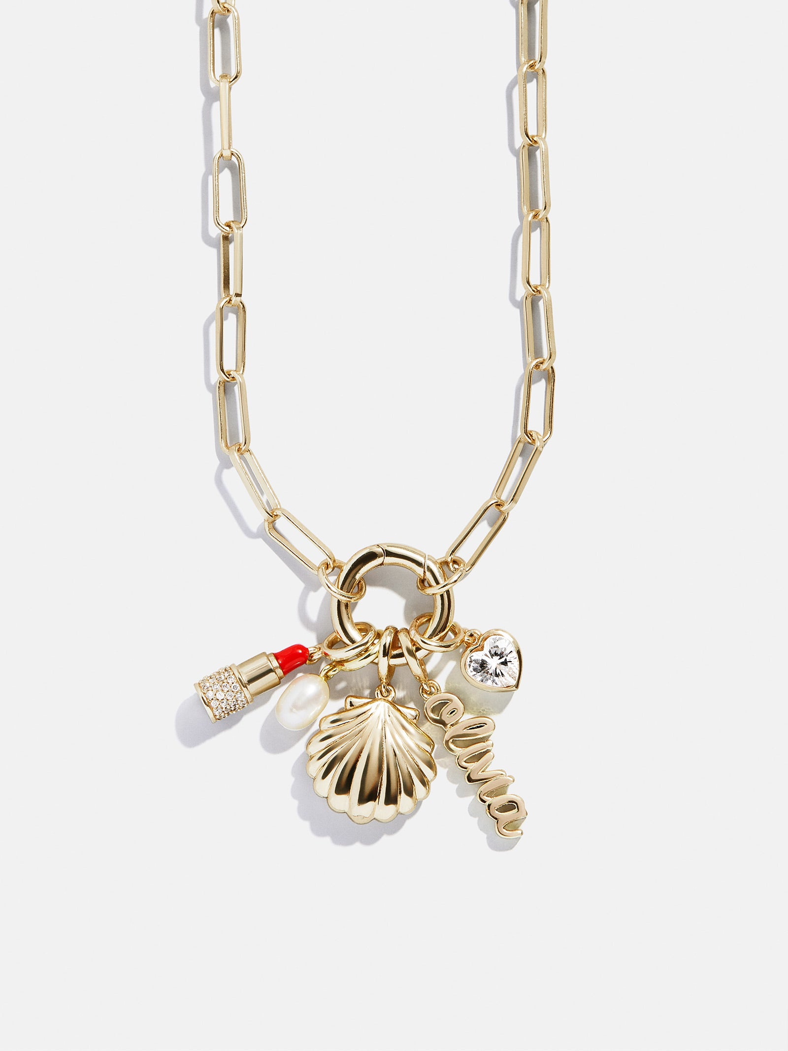 Cluster Charm Necklace Chain - Hera Chain & Charm Ring