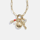 Cluster Charm Necklace - Hera Chain & Charm Ring