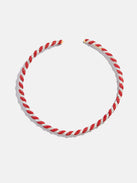 Mint Condition Collar Necklace - Red/White