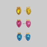 Merry & Bright Holiday Earring Set - Multi Christmas Lights
