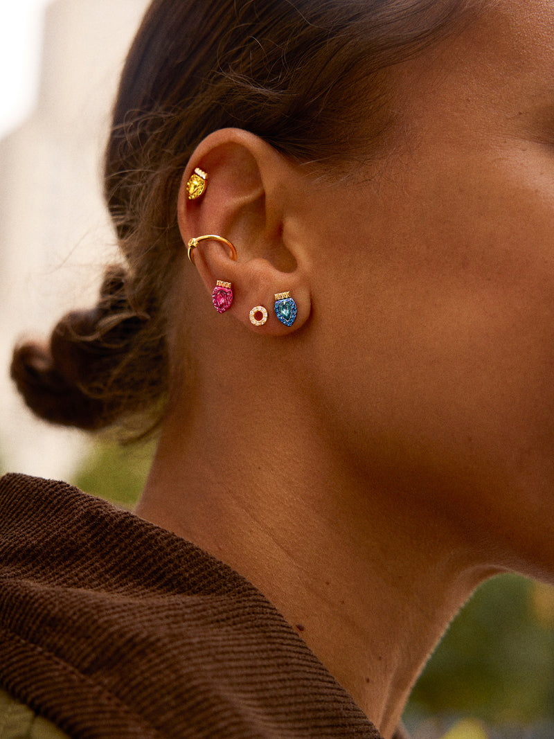 BaubleBar Merry & Bright Holiday Earring Set - Multi Christmas Lights - 
    Set of three holiday stud earrings
  
