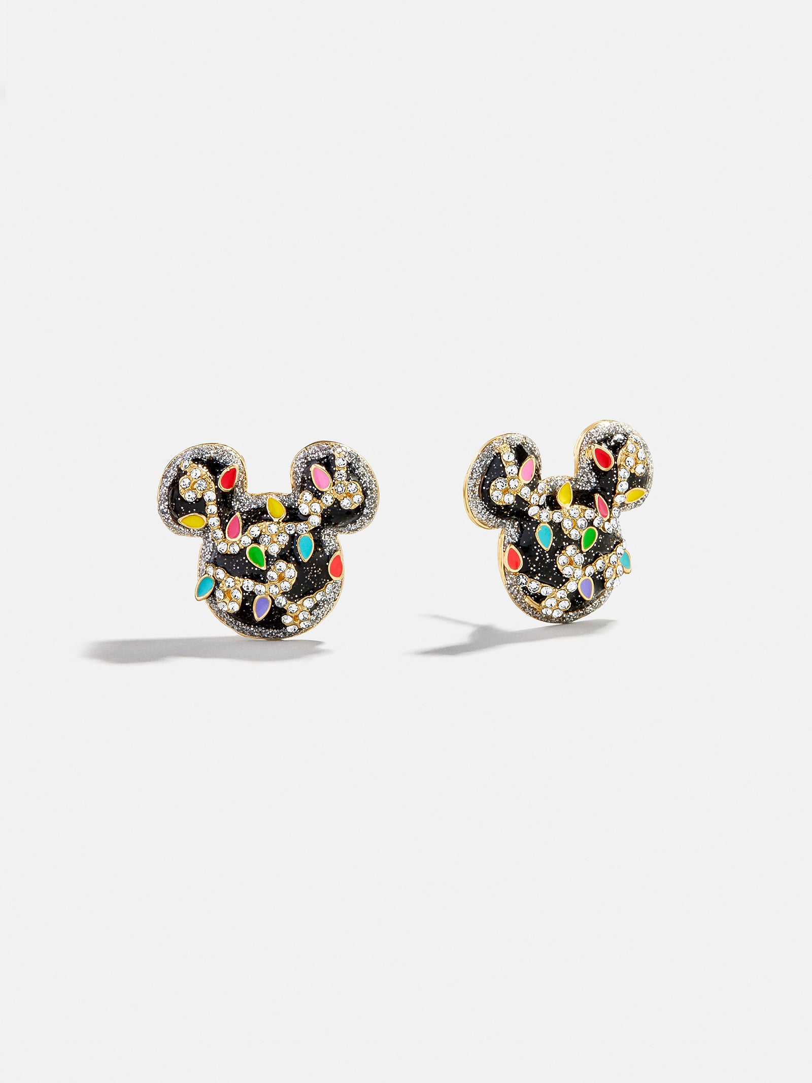 Disney Mickey Mouse Christmas Lights Stud Earrings - Christmas Lights