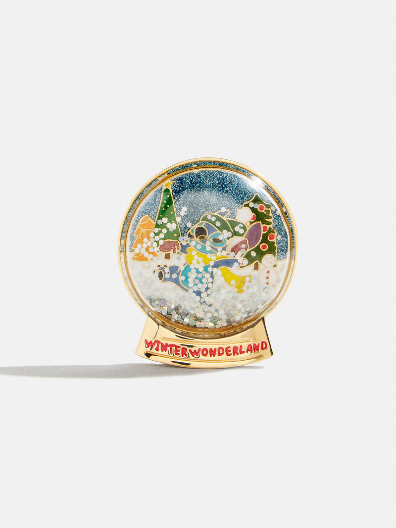 Disney Stitch Snow Globe Pin - Stitch Snow Globe Pin
