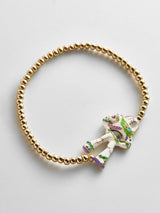BaubleBar Disney Pixar Buzz Lightyear Pisa Bracelet - Buzz Lightyear - 
    Beaded stretch bracelet for stacking 
  
