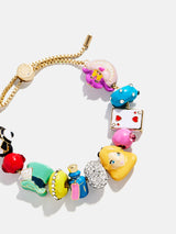 BaubleBar Disney Alice in Wonderland Friends Forever Bracelet - Alice in Wonderland Charm Bracelet - 
    Multicolored pull-tie bracelet
  
