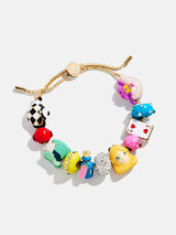 BaubleBar Disney Alice in Wonderland Friends Forever Bracelet - Alice in Wonderland Charm Bracelet - 
    Multicolored pull-tie bracelet
  
