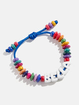 BaubleBar Make Waves Custom Bracelet - Dark Multi - 
    Waterproof name bracelet 
  
