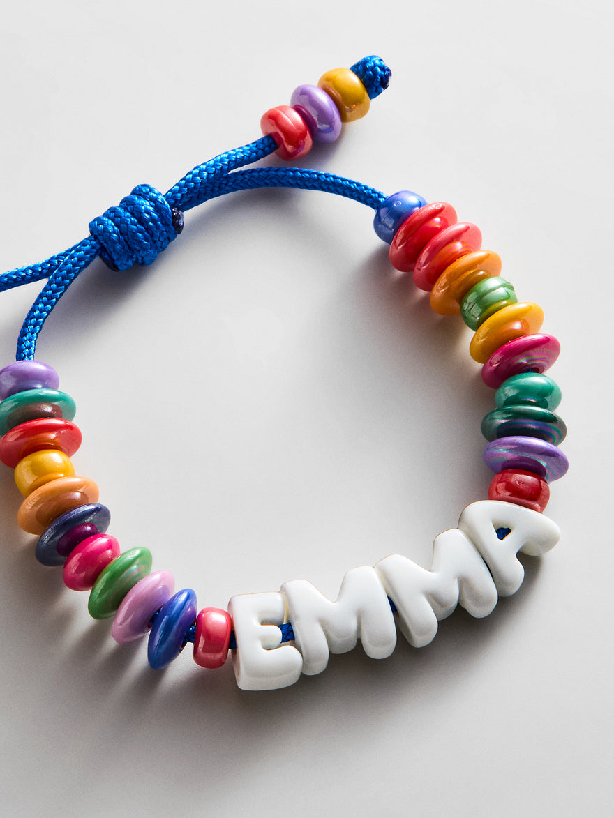 Make Waves Custom Bracelet - Dark Multi