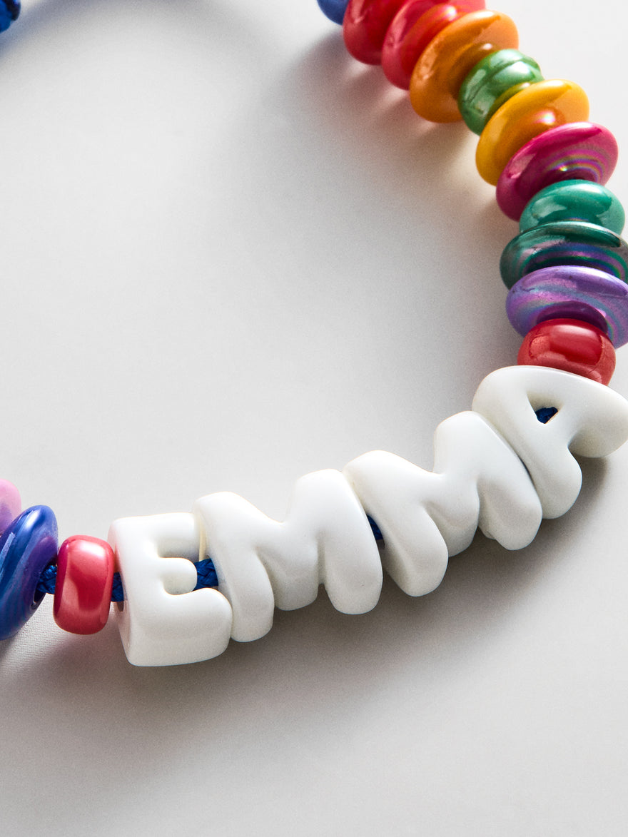 Make Waves Custom Bracelet - Dark Multi