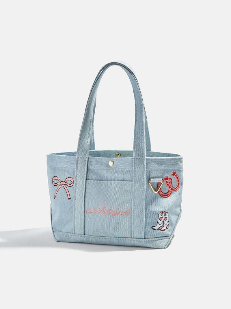 BaubleBar Light Denim - 
    Ends Tonight: Enjoy 20% Off Custom
  
