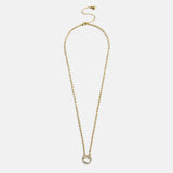 Cluster Charm Necklace Chain - Ball Chain & Charm Ring