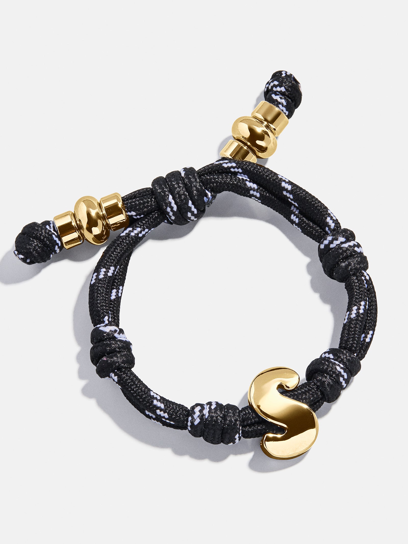 Dive In Initial Bracelet - Onyx