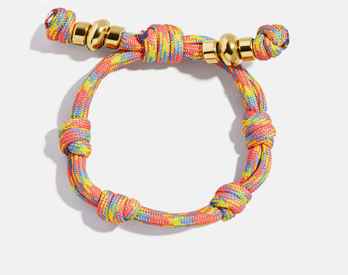 Dive In Initial Bracelet - Vivid Multi