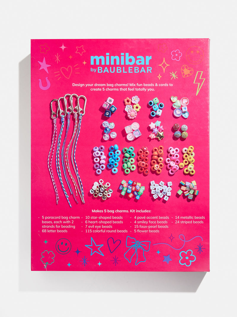 BaubleBar Kids’ DIY Bag Charm Craft Kit - Bag Charms DIY Kit - 
    Bead kits for custom keychains
  

