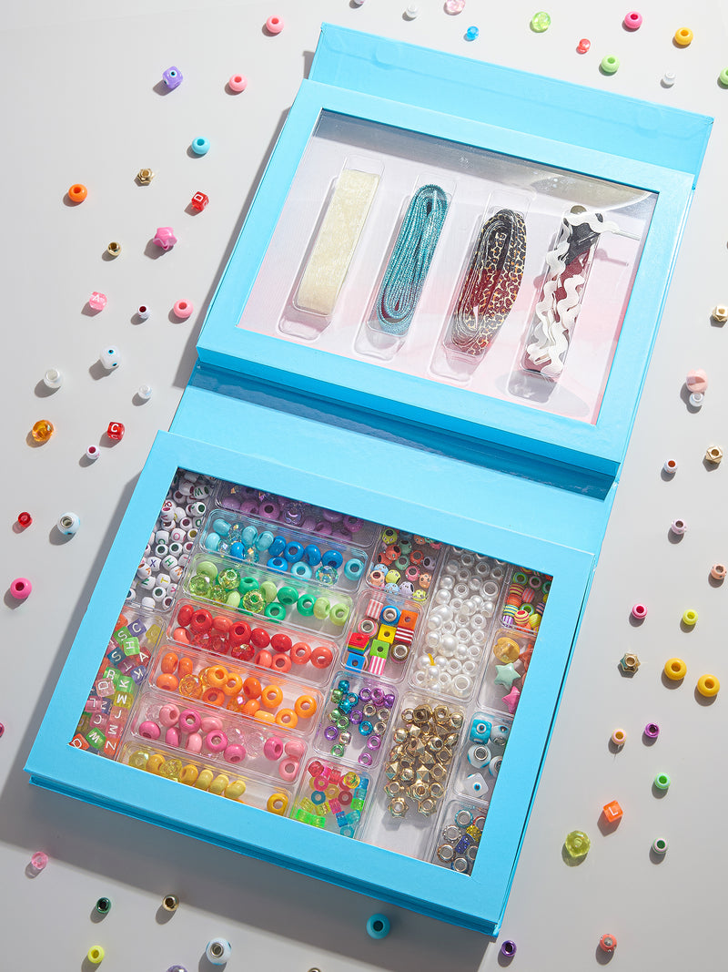 BaubleBar Kids’ DIY Shoelace Craft Kit - Shoelace DIY Kit - 
     Bead kit to make your own shoe charms for sneakers
  
