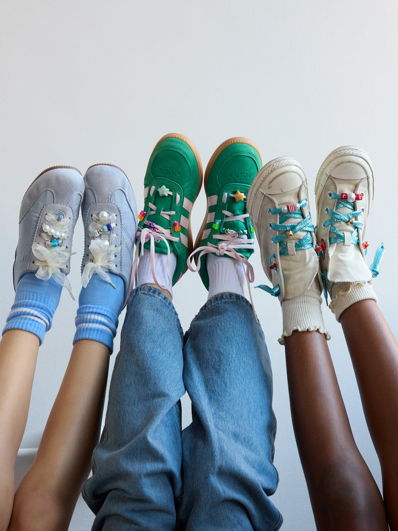 BaubleBar Kids’ DIY Shoelace Craft Kit - Shoelace DIY Kit - 
     Bead kit to make your own shoe charms for sneakers
  
