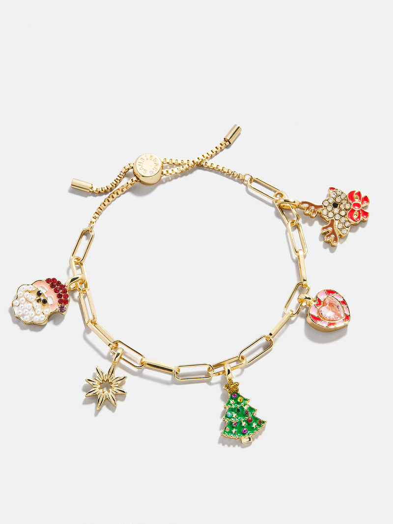 KunJoe 5pcs/set Cute Christmas Series Snowflake Tree Pendant Crystal Bracelet Women CCB Beads Adjustable Thread Rope Bracelet - 36 KunJoe 5pcs/set Cute Christmas Series Snowflake Tree Pendant Crystal Bracelet Women CCB Beads Adjustable Thread Rope Bracelet - 36