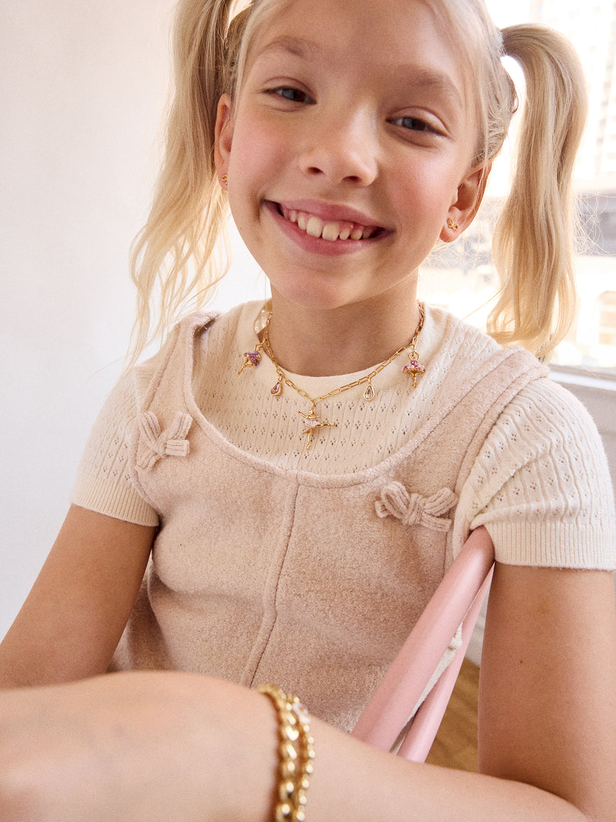 En Pointe Kids’ Charm Necklace - Ballet