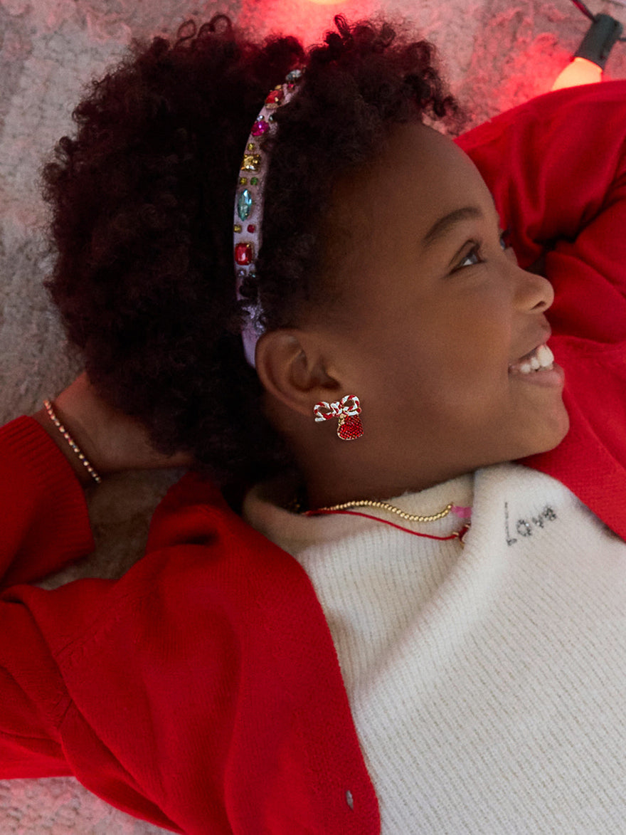 Holiday Crush Kids’ Earrings - Heart