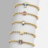 Happy Hanukkah Kids' Bracelet Set - Dreidel