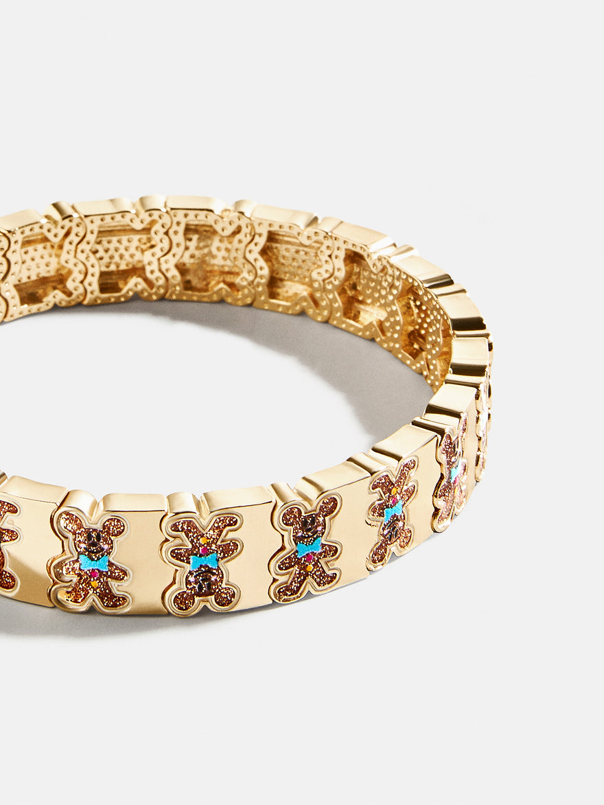 Disney Mickey Mouse Gingerbread Bracelet - Disney Gingerbread Man