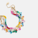 Disney Mickey Mouse Semi-Precious Layered Bracelet - Multi