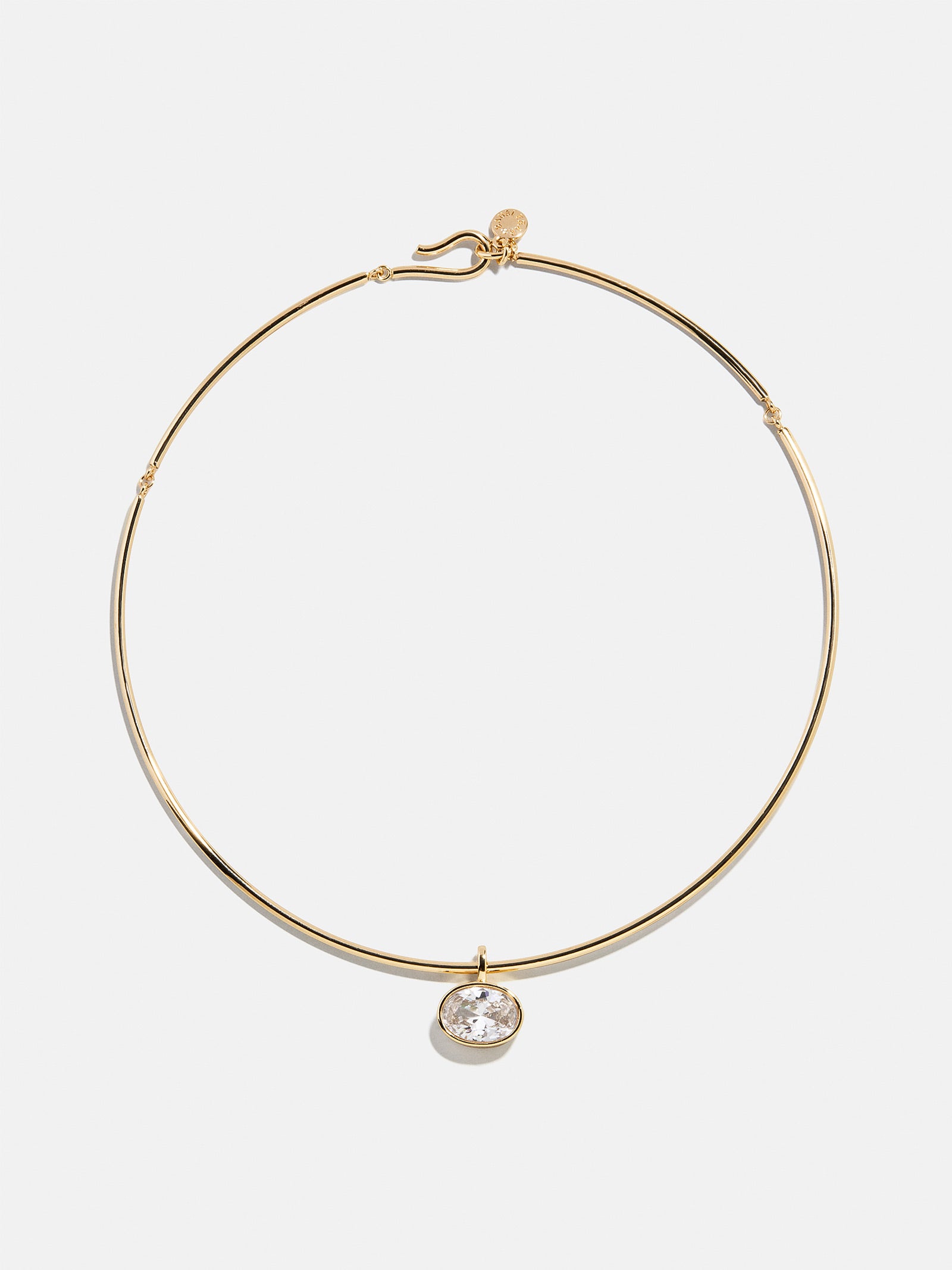 Lexi Crystal Collar Necklace - Gold/Pavé