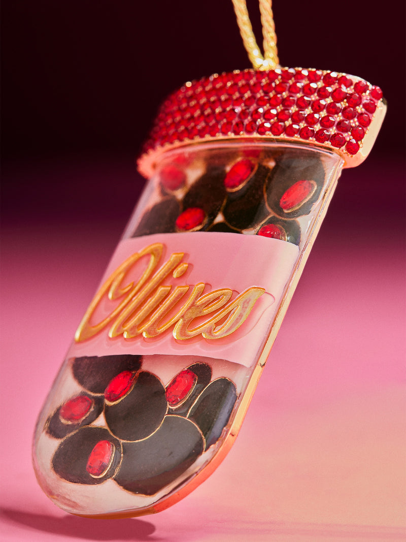 BaubleBar Brine On Olive Ornament - Olives - 
    Christmas holiday ornament 
  
