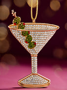 Pitted and Poured Martini Ornament - Martini