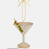 Pitted and Poured Martini Ornament - Martini