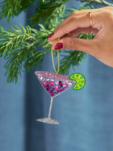 BaubleBar Sippin’ Pretty Cosmo Ornament - Cosmopolitan - 
    Christmas holiday ornament 
  
