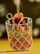 BaubleBar Sleigh-groni Cocktail Ornament - Negroni - 
    Christmas holiday ornament 
  
